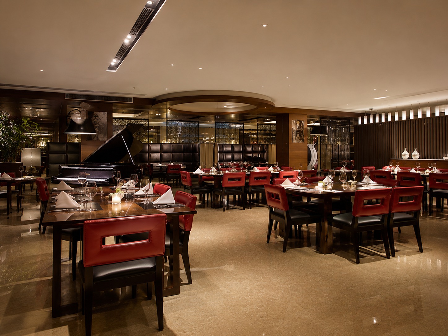Dineren in het restaurant van Glenview ITC Plaza Chongqing
