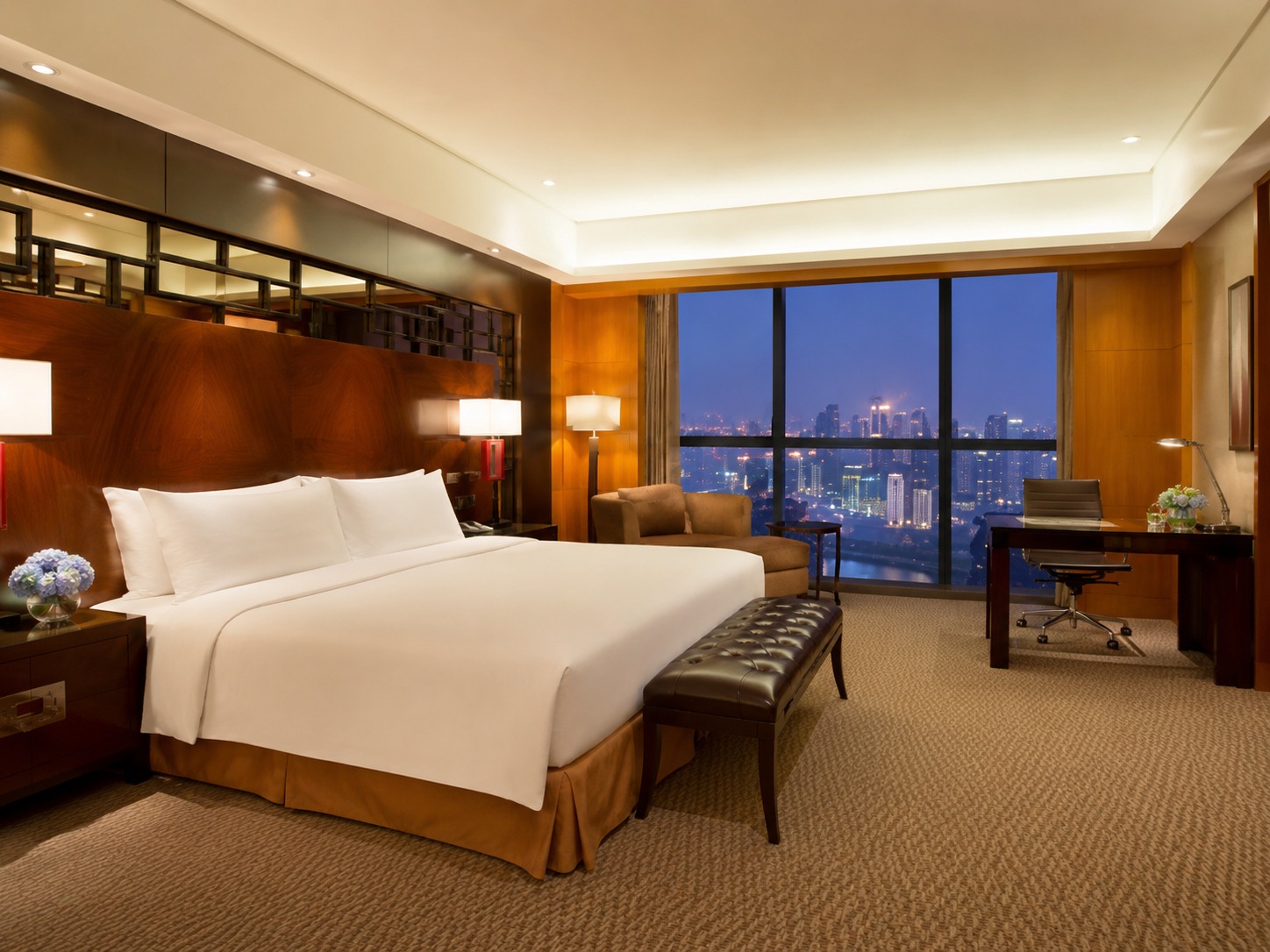 Comfortabele hotelkamer in Glenview ITC Plaza Chongqing